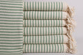 Dark Green Striped
