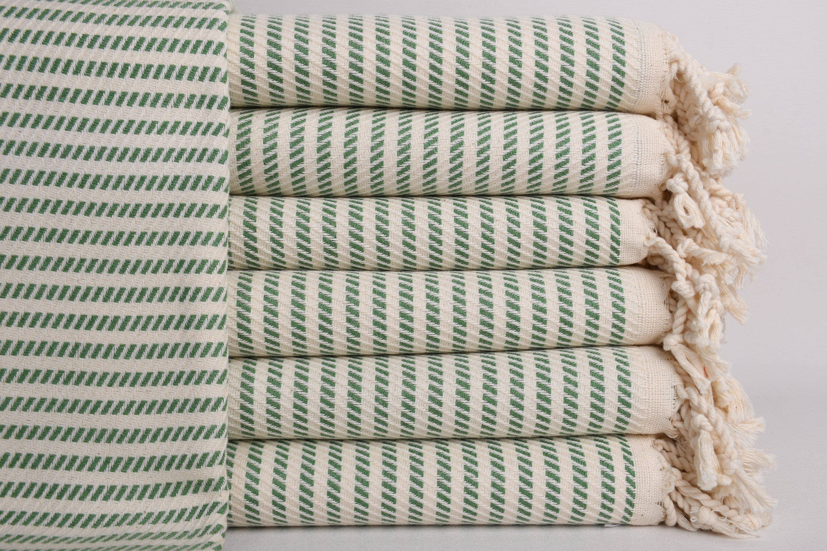 Dark Green Striped