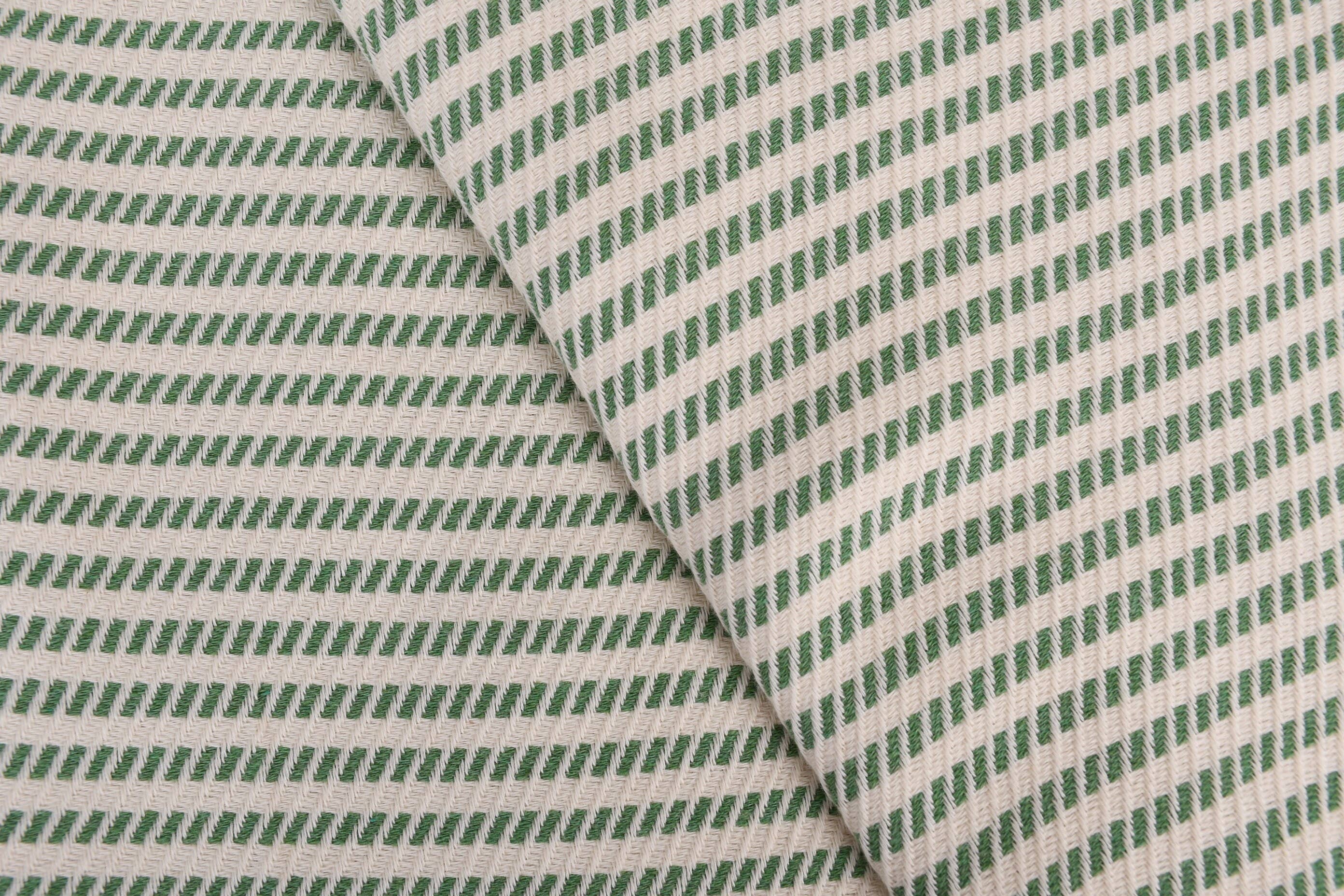 Dark Green Striped