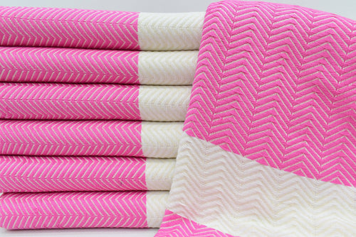 Bright Pink Beach towel