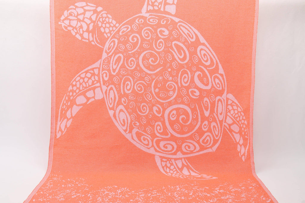 Sax Blue Sea Turtle  / Beach Towel