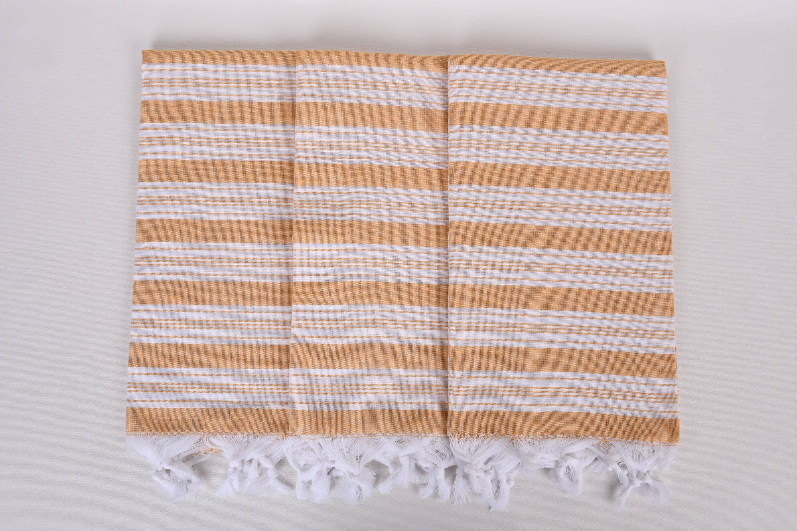 Mustard Home & Spa towel (Thinner  Than Beach)