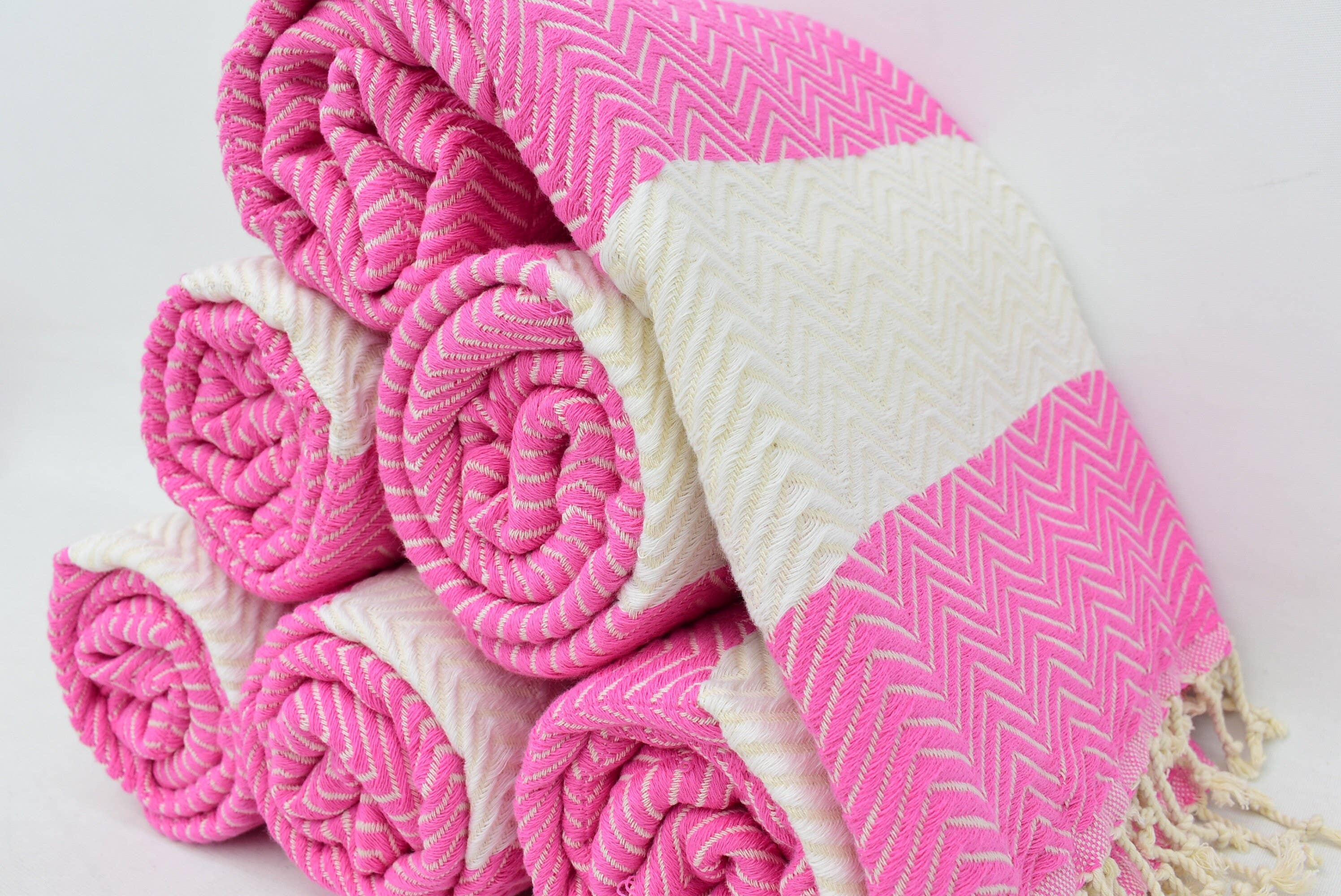 Bright Pink Beach towel