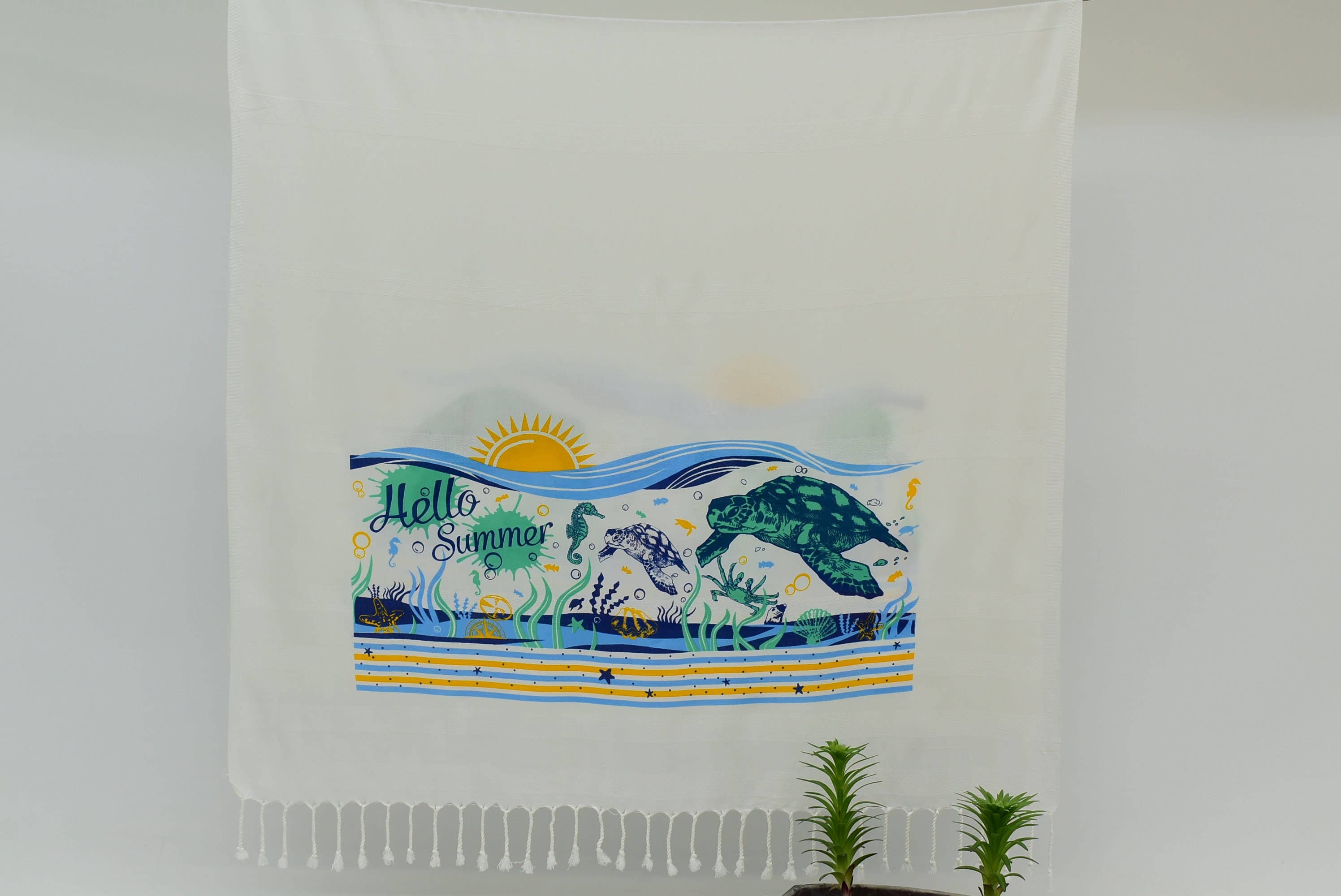 Sea Turtle Turkish Cotton Towel