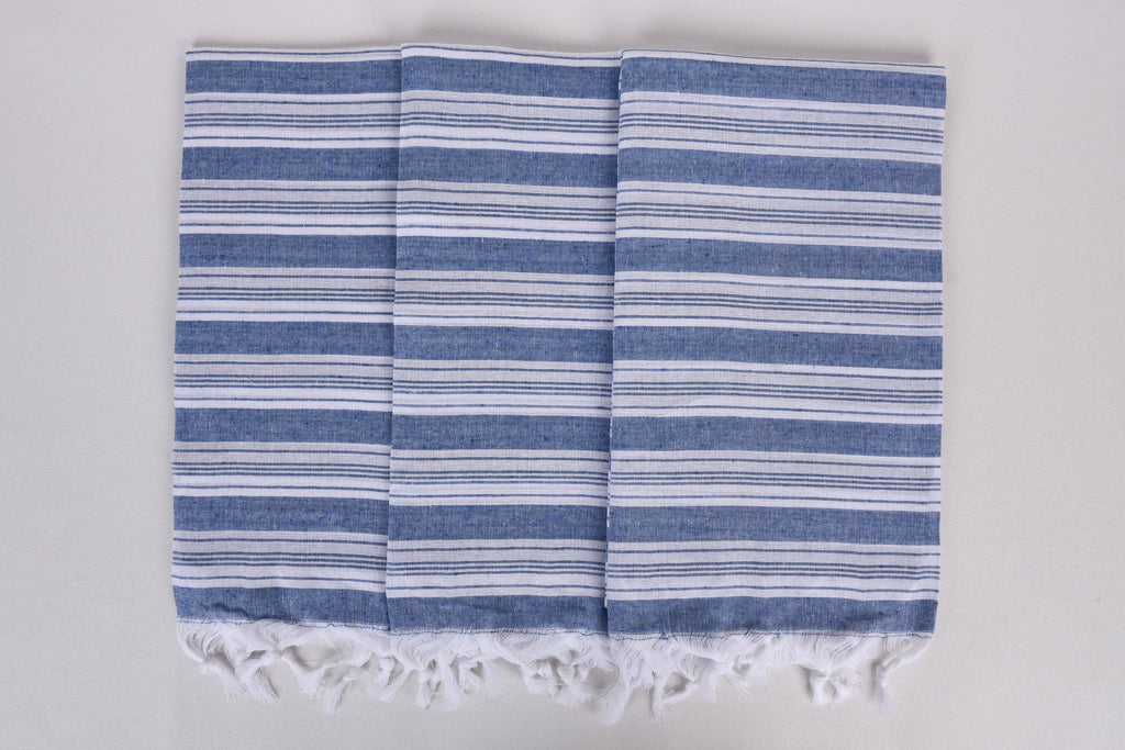 Navy Blue Home & Spa Towel (Thinner than Beach)