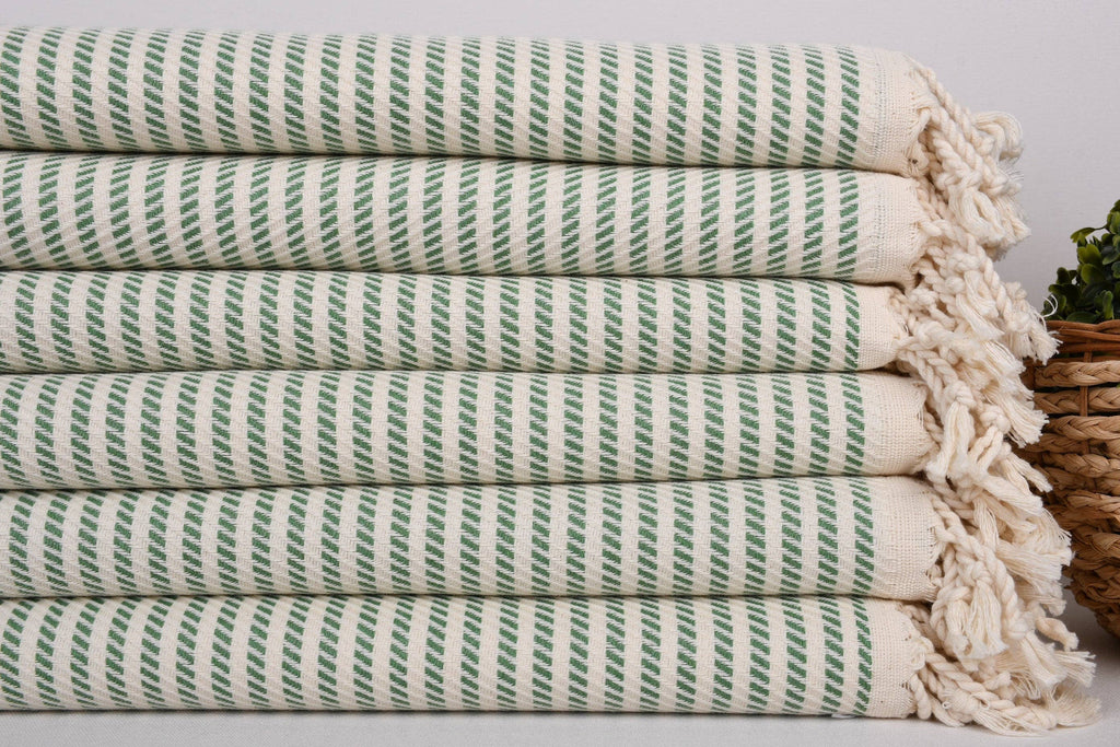 Dark Green Striped