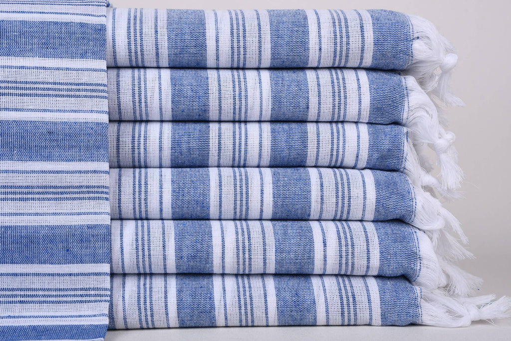 Navy Blue Home & Spa Towel (Thinner than Beach)