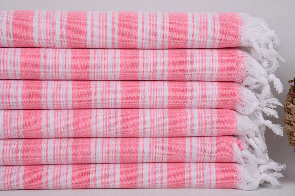 Pink Home & Spa Towel (Thinner Than Beach)