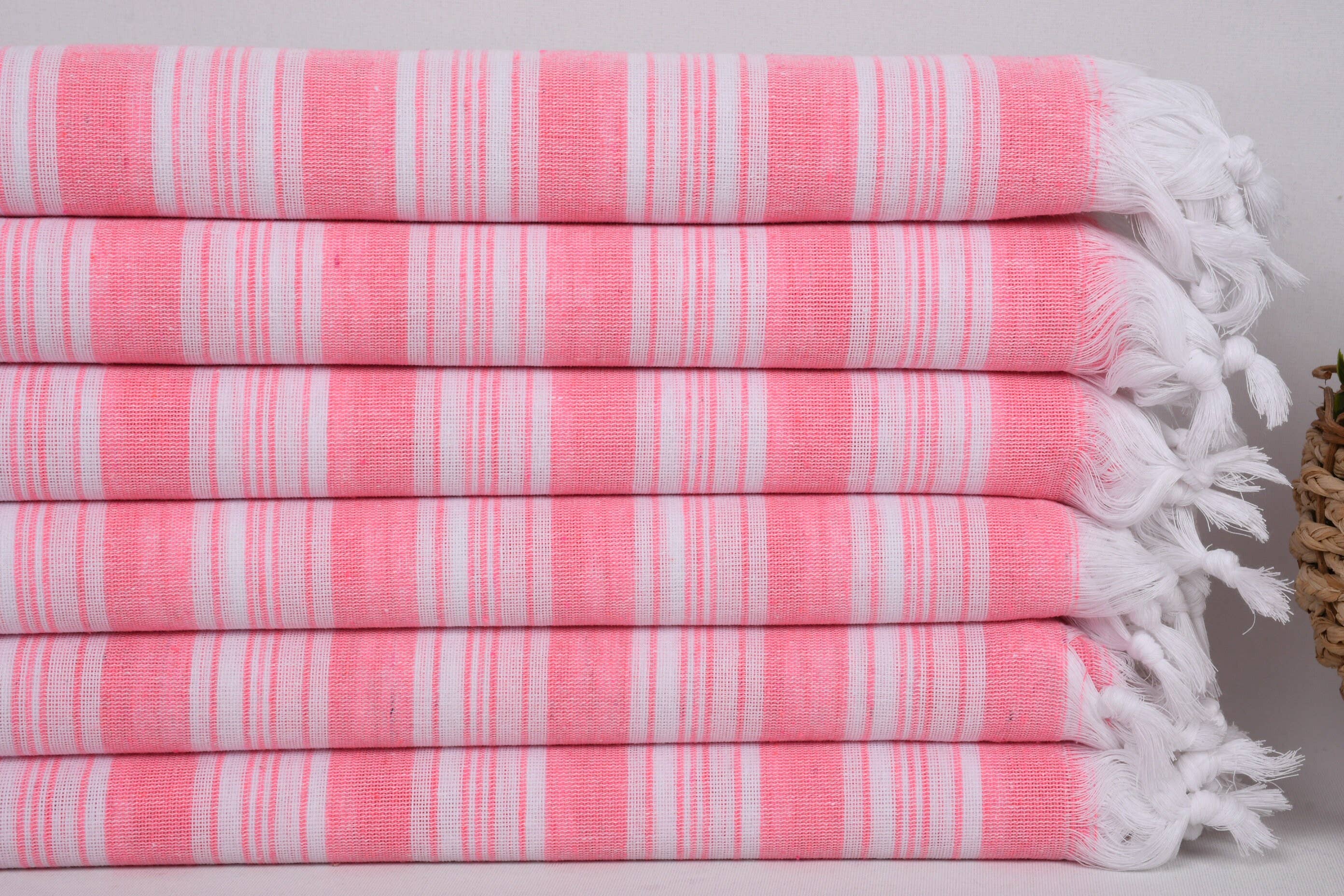 Pink Home & Spa Towel (Thinner Than Beach)