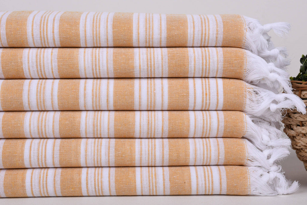 Mustard Home & Spa towel (Thinner  Than Beach)