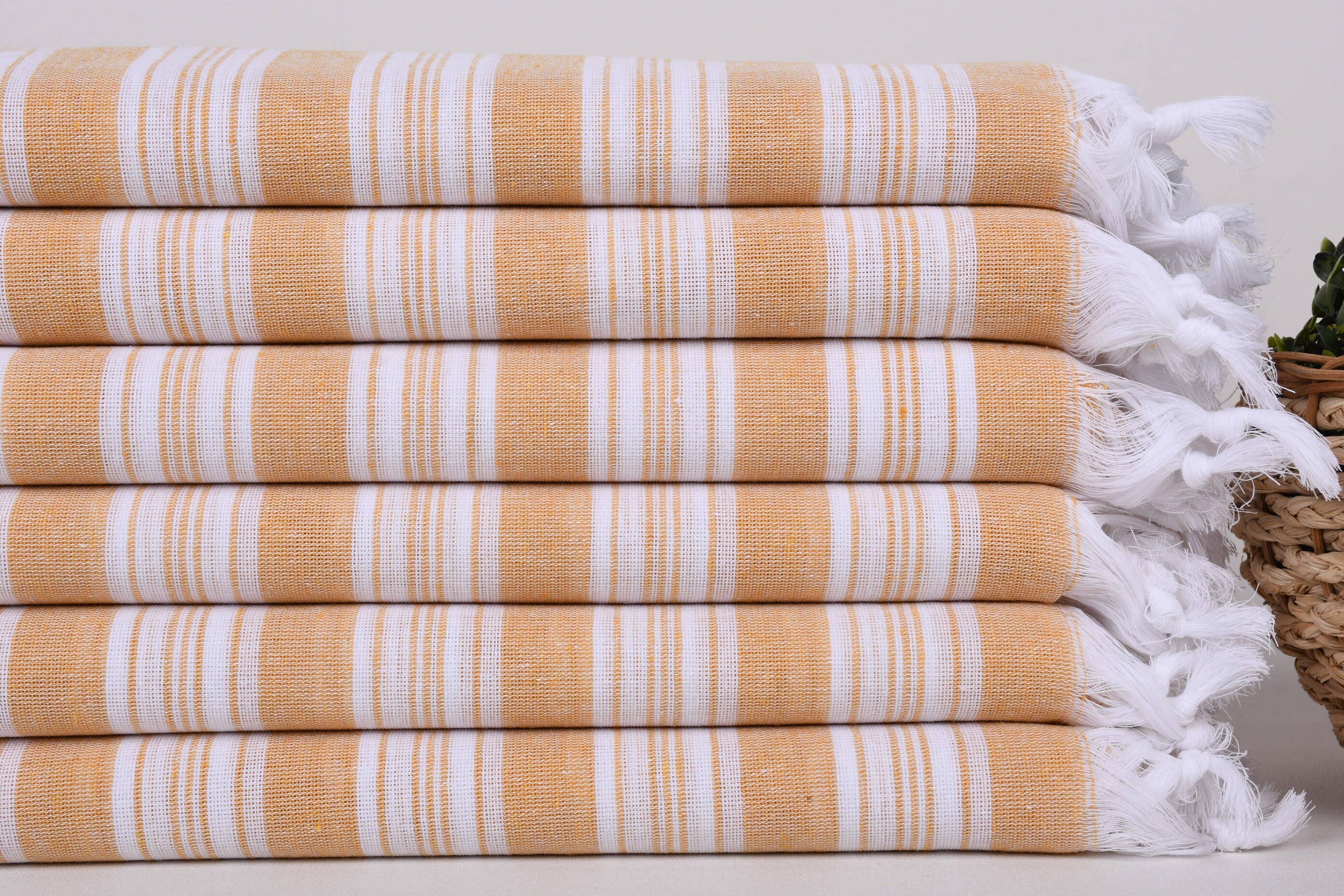 Mustard Home & Spa towel (Thinner  Than Beach)